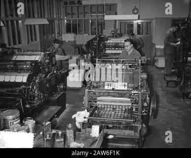 Bomb De La Société De Mission Par Sigfried Date: 13 Mars 1957 Mots Clés: Emploi, Personne De Travail Nom: Société Bom Nom De L'Institution: Sigfried Banque D'Images