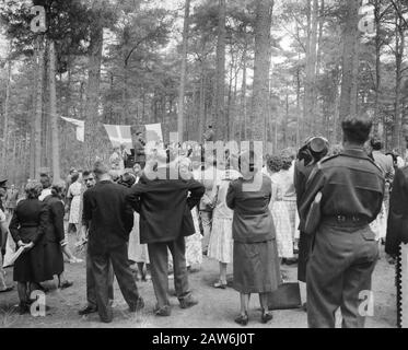 Journée nationale de campagne de l'Armée du Salut dans le domaine royal Soestdijk Baarn Date : 18 juin 1959 Banque D'Images