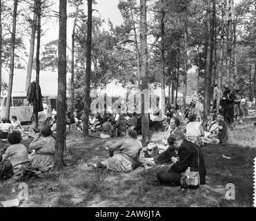 Journée nationale de campagne de l'Armée du Salut dans le domaine royal Soestdijk Baarn Date : 18 juin 1959 Banque D'Images