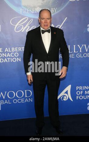 6 Février 2020 - Beverly Hills, Californie - Son Altesse Sérénissime, Prince Albert Ii. De Monaco. 2020 Hollywood pour le Gala Global Ocean qui s'est tenu au Palazzo di Amore. (Image de crédit : © Fs/AdMedia via ZUMA Wire) Banque D'Images