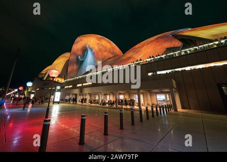 Sydney, Australie - 11 Juin 2016 : Opéra De Sydney Pendant Le Festival Vivid Sydney Banque D'Images