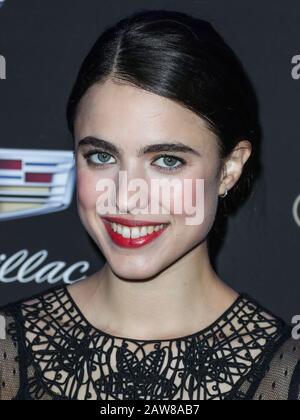 West Hollywood, États-Unis. 06 février 2020. West HOLLYWOOD, LOS ANGELES, CALIFORNIE, États-Unis - FÉVRIER 06: L'actrice Margaret Qualley arrive au Cadillac Oscar Celebration 2020 tenu au Château Marmont le 6 février 2020 à West Hollywood, Los Angeles, Californie, États-Unis. (Photo De Xavier Collin/Image Press Agency) Crédit: Image Press Agency/Alay Live News Banque D'Images