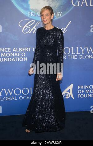 Beverly HILLS, CA - 6 FÉVRIER: UMA Thurman à la 2020 Hollywood pour le Global Ocean Gala à Beverly Hills, Californie, le 6 février 2020. Crédit: Faye Sadou/Mediapunch Banque D'Images