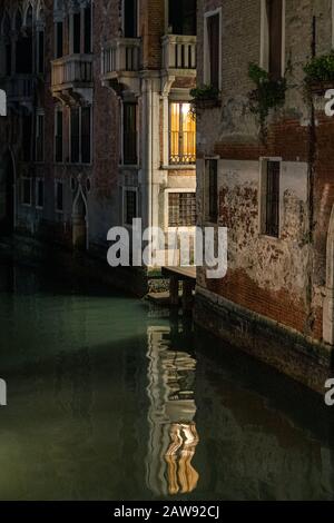 Comme Scène À Venise Banque D'Images