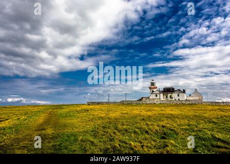 Le phare sur la péninsule de Loop Head en Irlande Banque D'Images