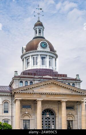 Édifice de l'hôtel de ville au centre-ville de Kingston, Ontario Canada Banque D'Images