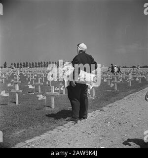 Jour Commémoratif Margraten Date : 31 Mai 1947 Banque D'Images