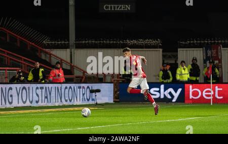 Bristol, Royaume-Uni. 7 février 2020. Jamie Paterson, de Bristol City, a atteint un but lors du match de championnat Sky Bet entre Bristol City et Birmingham City à Ashton Gate, Bristol, Angleterre, le 7 février 2020. Photo D'Andy Rowland. Crédit: Images Prime Media / Alay Live News Banque D'Images