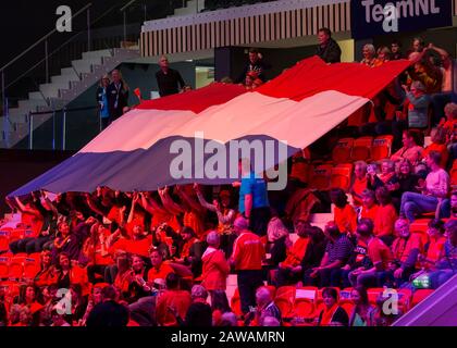 7 février 2020 Den Haag, Pays-Bas coupe DE tennis FED Les Pays-Bas / Belarus COUPE NOURRIE Den Haag Banque D'Images