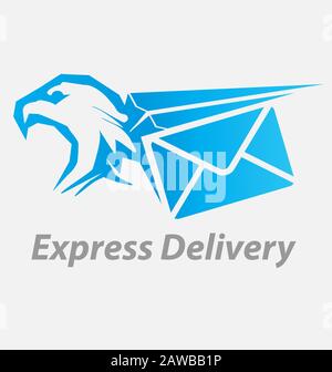 Icône de livraison rapide express créée à l'origine Illustration de Vecteur