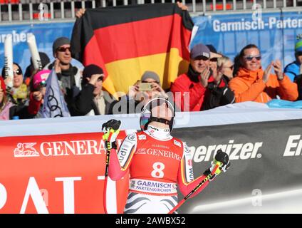 Garmisch Partenkirchen, Allemagne. 8 février 2020. Crédit: Stephan Jansen/Dpa/Alay Live News Banque D'Images