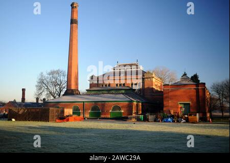 Station de pompage Abbey, Leicester Banque D'Images