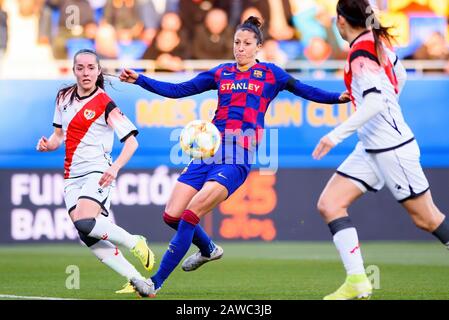 Barcelone - JAN 18: Jenni Hermoso joue au match de la Ligue des femmes espagnole entre FC Barcelona Female et Rayo Vallecano au stade Johan Cruyff Banque D'Images