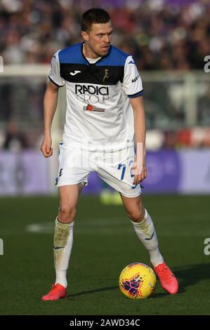 Firenze, Italie, 08 février 2020, josip ilicic (atalanta) en action pendant Fiorentina vs Atalanta - italien Serie A match de football - crédit: LPS/Matteo Papini/Alay Live News Banque D'Images