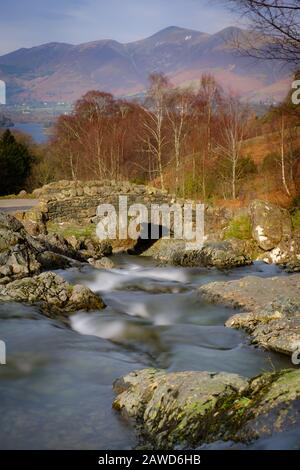 Ashness Bridge dans le Lake District Banque D'Images