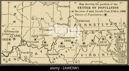 Essentials of United States history . en 1806 et wasopened au public en 1820. Plus tard, la route a été étendue aux affaires indiennes-apolis et ensuite jusqu'au Mississipi. Il en a coûté près de 7 milliondollars. La Cumberland Road a été une grande aide pour aider l'avant l'élaboration de l'Ouest. Comme la plate-forme était lisse et l'gradeswere facile, c'était habituellement suivie par le nombre de bandes d'émigrants whowere à ce moment de quitter l'Est pour les régions plus fertiles du mis-sissippi Valley. Voir la carte de la page 221. 224 PRINCIPES FONDAMENTAUX DE L'histoire des États-Unis avaient déjà traversé l'Atlantique, et l'Enterprise ha Banque D'Images