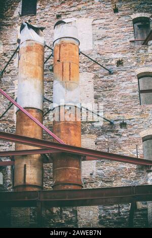 Usine Abandonnée Banque D'Images