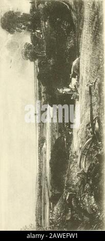 Vie et lettres de John Constable, RA . z i832.] NEWTON.—JOHN CONSTABLE, JUIN. 2^5 hier, lorsque Newton a appelé avec sa femme, et a été heureux tosé une dame si gentille et si aimable, et si libre de l'affectationou de la fausse fierté. . C'est délire de voir les Landseers inaffectedbonté à ses sœurs. Le fils aîné des gendarmes semblait maintenant avoir surpassé les thémaux qui avaient causé tant d'inquiétude à ses parents, et je note, daté du 4 décembre, dit-il, C'est cher Johnsbirth. Pauvre Maria, si elle pouvait le voir maintenant! . . Rue Charlotte. Mon cher Leslie,—Cela fait longtemps que je vous ai vu Banque D'Images