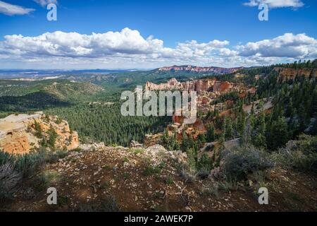 lieu de piratage dans le parc national du canyon bryce dans l'utah aux états-unis Banque D'Images