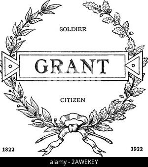 Rapport de la réunion de l'association de la famille Grant à la célébration du 100ème anniversaire de la naissance d'Ulysses Simpson Grant à Washington, D.C., 27 avril 1922, et des exercices à New York et point Pleasant, Ohio . PRÉSIDENT ^[^. PROGRAMME DES EXERCICES QUI ONT ASSISTÉ AU DÉVOUEMENT DU MÉMORIAL DU GÉNÉRAL ULYSSES S. GRANT THE MALL ET FIRST STREET WASHINGTON LE 27 AVRIL. 1922 Banque D'Images