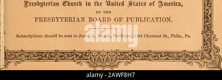 Dossier mensuel presbytérien, Le (Jan-Dec1881) . f,—au Conseil de secours presbytérien pour les ministres handicapés et les veuves et orphelins des ministres Décédés. Le Comité de Tlie sur les Freedmen n'est pas incorporé. Les legs de son trésor peuvent être faits à des administrateurs de l'Assemblée générale, comme ci-dessus, Pour l'utilisation du Comité presbytérien des missions de Freedmen. La présentation n'est pas incorporée. Legs de son trésor s'il devait faire au Conseil des missions à la Maison de l'Église presbytérienne aux États-Unis d'Amérique, constituée le 19 avril 1872 par Actof de la Législature de l'État d'Amérique Banque D'Images