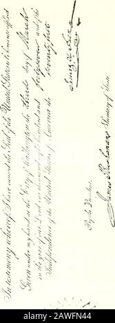 Quelques informations sur l'historique de la famille Tod et des connexions . /; Ti ry HISTOIRE DE LA FAMILLE TSD Pour cette raison, l'Ohio a été ordonné à la mer sans retard. Je le regrette sur votre compte, mais pubUc neces-sity ne connaît aucune loi. Contre-mand votre voilier ajouterait beaucoup à l'embarras de la question. Je n'ai aucun doute lorsque vous atteignez Rio, les exciterris-ntwne se sont affais et vous vous y arriverez sans heurts. J'écris ceci dans l'espoir tiiat il vous atteindra avant que le bateau puisse naviguer. De votre ami, très respectueusement, James Buchannan, À l'honorable David Tod. Secrétaire d'État. Il s en conséquence Banque D'Images