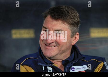 7 février 2020, KC Stadium, Hull, Angleterre; Betfred Super League, Hull FC / Hull Kingston Rovers : Tony Smith entraîneur-chef de Hull KR Banque D'Images