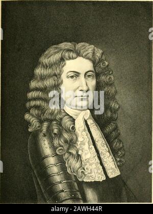 New Jersey comme colonie et comme état : un des treize . n originaux dans le colonial comme dans l'argument po-litique moderne. Soudain, William d'Orangeest apparu à Devon à la tête de son expédition secrètement à l'aire de service, et sous l'inspiration de Whig, le roi James II s'étant enfui, a défendu la liberté anglaise et est devenu le roi William III.Lors de la courte administration de GoverorAndros, Ou jusqu'à ce qu'il soit conduit de New York, William HI, sou ot William II posthume, d'Orange;6. 4 novembre 1650; proclamé, avec Marie, roi, 13 février 1689; d. 8 Mars 1702. huile ! Sik KDMUNI) ANDKOkS Louden, Dev. &gt;;. Banque D'Images