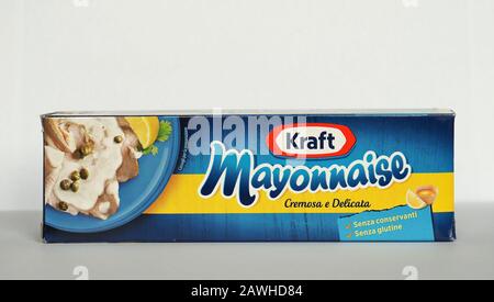 Chicago, États-Unis - VERS DÉCEMBRE 2019 : paquet Kraft de mayonnaise Banque D'Images