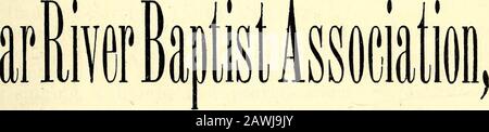 Procès-verbal de la ..réunion annuelle de l'Association baptiste de Tar River . Organisé AVEC Pleasant Grove Church, Nash Co., N. C, 4, 5 et 6 OCTOBRE 1877. J, T. WEBB, de Nash, Modérateur. E. M. JOHNSON, d'Halifaz, greffier et trésorier. RALEIGH: EDWARDS, BROUGHTON & CO., IMPRIMEURS ET CLASSEURS, NOVEMBRE 1877. Organisé AVEC Pleasant Grove Church, Hash Co., N. C, 4, 5 et 6 OCTOBRE 1877. J. T. WEBB, de Nash, modérateur. B. LI. JOHNSOIT, d'Halicas, greffier et trésorier. RALEIGH: EDWARDS, BROUGHTON & CO., IMPRIMEURS ET CLASSEURS, KOVEMBER, 1877. 0 I PROC Banque D'Images