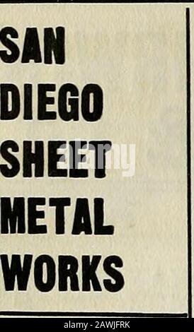 San Diego City and County Directory - 1906 . rrance Vit^gie S, res Juniper nw cor 2 d. Torrens Mary, infirmière, res 1808 C. Torres Louis, longshoreman, resi 259^ H. Torrescanooi F, longshoreman, res 752 ist, Torrescanooi Jesus, elk V Bruschi & Co-, h 752 ist. Torrey Eliza S, h ws Campius av i S de Van Buren av Tossell Wm F, bijoutier et barbier 1539 H, h samia Tourist The, fourrure rms 2327 H. Tower Hannah S, res 1135 25. Tower House, fourrure mis 1237 F. Town Moiseisi, res Pacific Beach. Townsend Henrietta, Domi 1231 Avant. Townsend Henrietta A (wid Benjamiin S), h 144 i8ème IRWIN& GO. FOIN, GRAIN, MOULIN. FLUX Banque D'Images