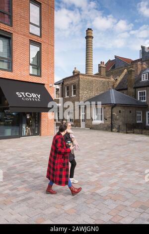 Le quartier Ram de l'ancienne brasserie Young's Brewery, Wandsworth, Londres, Royaume-Uni Banque D'Images