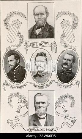Dossier généalogique de John Brown (1755-1809) et de ses descendants, aussi les branches collatérales des familles Merrill, Scott et Follett . 823; d. 24 mars 1907; M. Elenor Johnson. 45 Napoléon, b. Sept. i, 1825; d. 18 Août 1828. 46 Charles J., b. 22 octobre 1827; d. 7 mars 1908; M. Eliza Ann Cowling. 47 Isabel S., n. 3 avril 1832; d. 9 Avril 1853. 48 Frank P., b. 19 décembre 1837; d. 31 Mai 1838. 49 Philo Brown, n. Juin i, 1839; d. 29 Juillet 1844. 50 Eliza E., b. 12 décembre 1841; d. 27 janvier 1879; M. NICH- olas J. Harding. 51 Mary L., n. 12 avril 1844; d. 10 Mai 1881. 52 Rufus C., b. 29 Mars, Banque D'Images