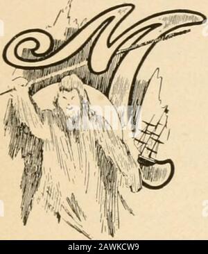 Fantôme du glacier et autres contes . Droit D'Auteur. 1900, Par Wera Bogert Hunter. Il y a des années, tant de personnes que mon âge a été démontré par mes roches thésolides de l'oer, que j'ai descendé du nord frigid. Même alors mon âge était au-delà de computeet les jours de ma jeunesse étaient de la mistypast. Misty, en effet, parce que je suis née d'un fulecycloud qui a été taillé par un roi froid, qui l'a rencontré un eon alors qu'elle a dérivé gailyà travers l'espace infini. Elle pensait réchauffer son coeur froid avec sa luminosité et son veliness ; mais il était la bastion, et à des degrés lents elle aussi a grandi froid. Puis Iwas est né, Banque D'Images