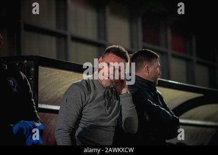 Salford City FC / Accrington Stanley - Trophée EFL Banque D'Images