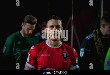 Salford City FC / Accrington Stanley - Trophée EFL Banque D'Images