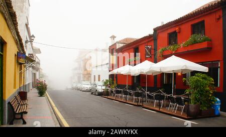 Village de Vilaflor, Tenerife, îles Canaries, Espagne. . Vilaflor, d'une altitude de 1 400 m, est le village le plus élevé de Tenerife, situé au sud du Tei Banque D'Images