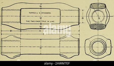 Un cours de rédaction structurelle; . Fig. 25 Tête 1 Largeur D'Épaisseur Min. Axe Max. Barre Supplémentaire De Diamètre De Barre. Matériau Pour Les Pouces De Tête Pouces Pouces Pouces Pouces Pieds Et Pouces 2 , 4 J I 4 0- 1 oh n 1- 0^ ^ 4 H ^ 0- 9 i H 31 1- U 8 1 I 3 1- 3 8 4 1- 6 4 A n 4 i 1- 8 10^ ^ 1-10 5 4 in 5 1- 9 1 2 h 6 2- 1 6 6 a4 13 i 5 i 1-11 1 14^ 6^ 2- 2 7 16 H 2- 3 15 T 6 17 7| 2- 8 8 1 17 6 i 2- 3 lye 18 7^ 2- 6 H 18^ 8 2-10 9 n 19.^ 7 f 2- 6 21^ 9 f 3- 1 10 Si 22 9 2-11 23 10 3- 3 Boulons, barres à œil et axes 23 TENDEURS. 34 3 J 3^ 4,4 5 4^ 154 sin 0. A B c E F G H -i-In. 6 po- ^i- 74-1- .Vi»- -^i°- 4-Id. 1 19 ^°- M 6 ?32 7,A 9 4 Banque D'Images