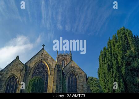 Royaume-Uni, Yorkshire Du Sud, Barnsley, Cawthorne, Église Des Saints Banque D'Images