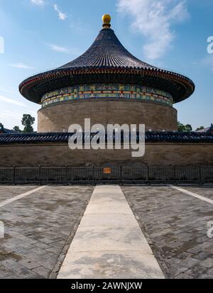 Coffre-fort impérial du ciel, complexe du Temple du ciel, Beijing, Chine, Asie Banque D'Images