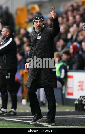 Londres, Royaume-Uni. 9 février 2020. West Bromwich Albion Manager Slaven Bilić lors du match du championnat EFL Sky Bet entre Millwall et West Bromwich Albion à la Haye, Londres, Angleterre, le 9 février 2020. Photo De Ken Sparks. Utilisation éditoriale uniquement, licence requise pour une utilisation commerciale. Aucune utilisation dans les Paris, les jeux ou une seule publication de club/ligue/joueur. Crédit: Uk Sports Pics Ltd/Alay Live News Banque D'Images