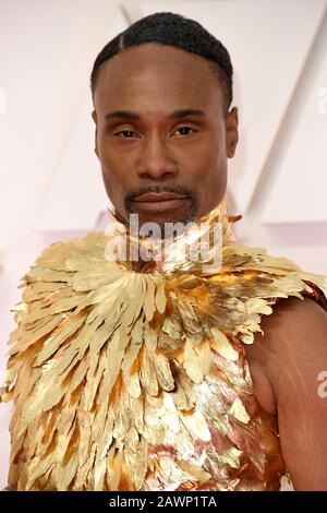 Billy porter marchant sur le tapis rouge lors du 92ème prix annuel de l'Académie qui s'est tenu au Dolby Theatre à Hollywood, en Californie, le 9 février 2020. (Photo de Athanlee B. Mirador/Sipa États-Unis) Banque D'Images
