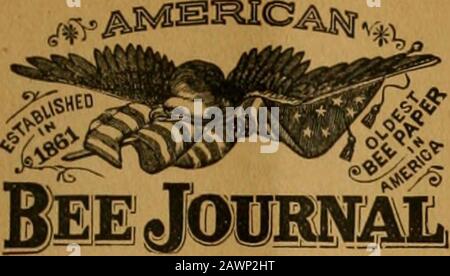 Journal américain des abeilles . apiculteurs pour annoncer et vendre leur miel. IAM va avoir beaucoup avec mon annonce-robe imprimé sur eux. Les germanbee-papiers que vous m'avez envoyé, je suis prêt à lire attentivement, et je trouve une merveilleuse im-provotion dans l'art de l'apiculture en Allemagne depuis mon absence de là.Il semble qu'ils essaient de se souvenir de la marche avant en culture d'abeilles ; en abandonnant l'ancienne fogie de garder les abeilles dans les ruches de paille ; Et il semble que leurs règlements dans les périodiques d'abeilles de regardto sont diferents de thathée en Amérique. L'éditeur, ou l'homme-ager, reçoit un salarj, et le papier va à chacun de moi Banque D'Images