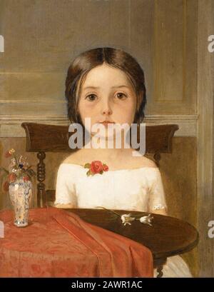 Ford Madox Brown - Millie Smith Banque D'Images