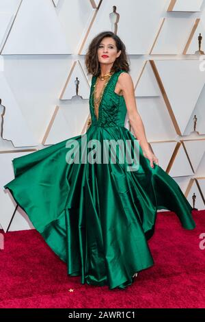 Chelsea Winstantanément marchant sur le tapis rouge lors du 92ème prix annuel de l'Académie qui s'est tenu au Dolby Theatre à Hollywood, en Californie, le 9 février 2020. (Photo d'Anthony Behar/Sipa USA) Banque D'Images