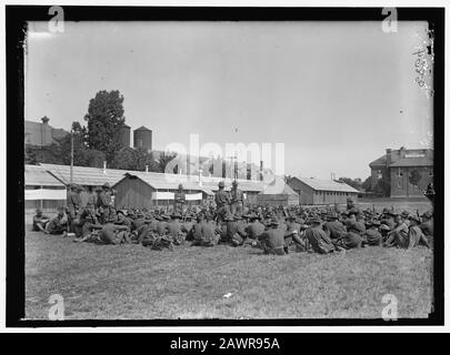 CAMP D'ENTRAÎNEMENT DES OFFICIERS DE FORT MYER Banque D'Images