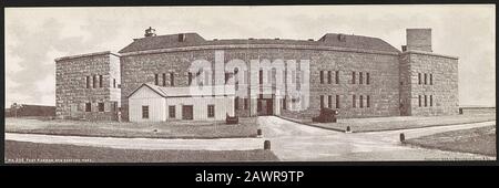 Fort Rodman, New Bedford, Mass. Banque D'Images