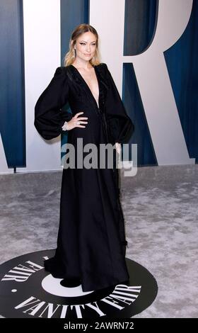 Beverly Hills, Californie, États-Unis. 9 février 2020. Beverly HILLS, CALIFORNIE - 9 FÉVRIER : Olivia Wilde assiste à la fête des Oscars 2020 Au Wallis Annenberg Center for the Performing Arts le 9 février 2020 à Beverly Hills, Californie. Photo: Crash/imageSPACE/MediaPunch crédit: MediaPunch Inc/Alay Live News Banque D'Images