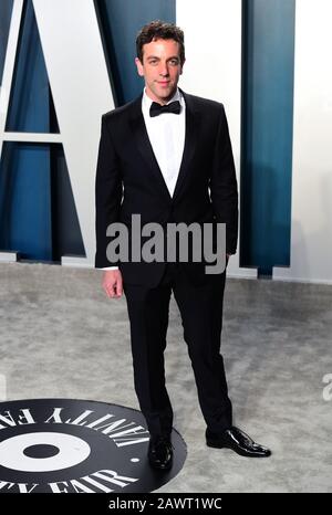 Benjamin Joseph Manaly Novak assister à la Vanity Fair Oscar Party tenue au Wallis Annenberg Center for the Performing Arts à Beverly Hills, Los Angeles, Californie, États-Unis. Banque D'Images