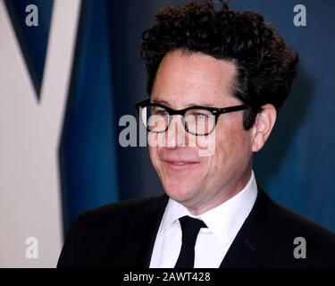 Beverly Hills, Californie, États-Unis. 9 février 2020. BEVERLY HILLS, CALIFORNIE - 9 FÉVRIER : J.J. Abrams assiste au Vanity Fair Oscar Party 2020 au Wallis Annenberg Center for the Performing Arts le 9 février 2020 à Beverly Hills, Californie. Photo: Crash/imageSPACE/MediaPunch crédit: MediaPunch Inc/Alay Live News Banque D'Images